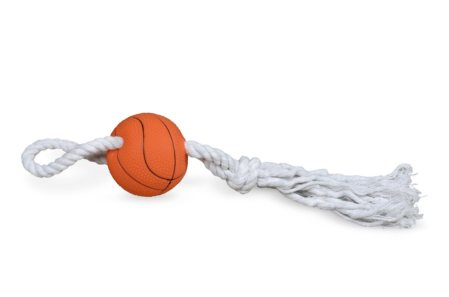 og Toys Squeaky Ball with Rope Best for Small Medium Sized Dogs Cool 3 Pack Interactive Vinly Set to Chew on Basketball Football Soccer Ball Play with
