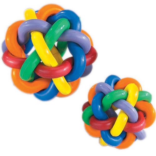 Multipet Nobbly Wobbly Ball Large Dog Toy